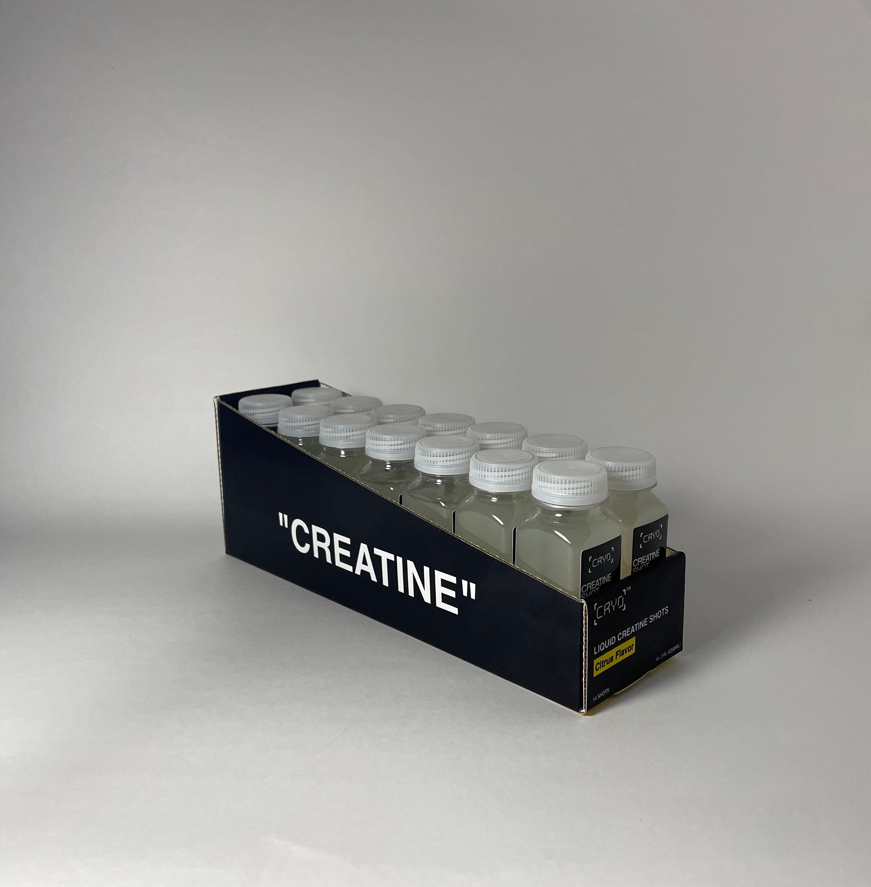 Cryo Liquid Creatine Shots - Citrus Flavor