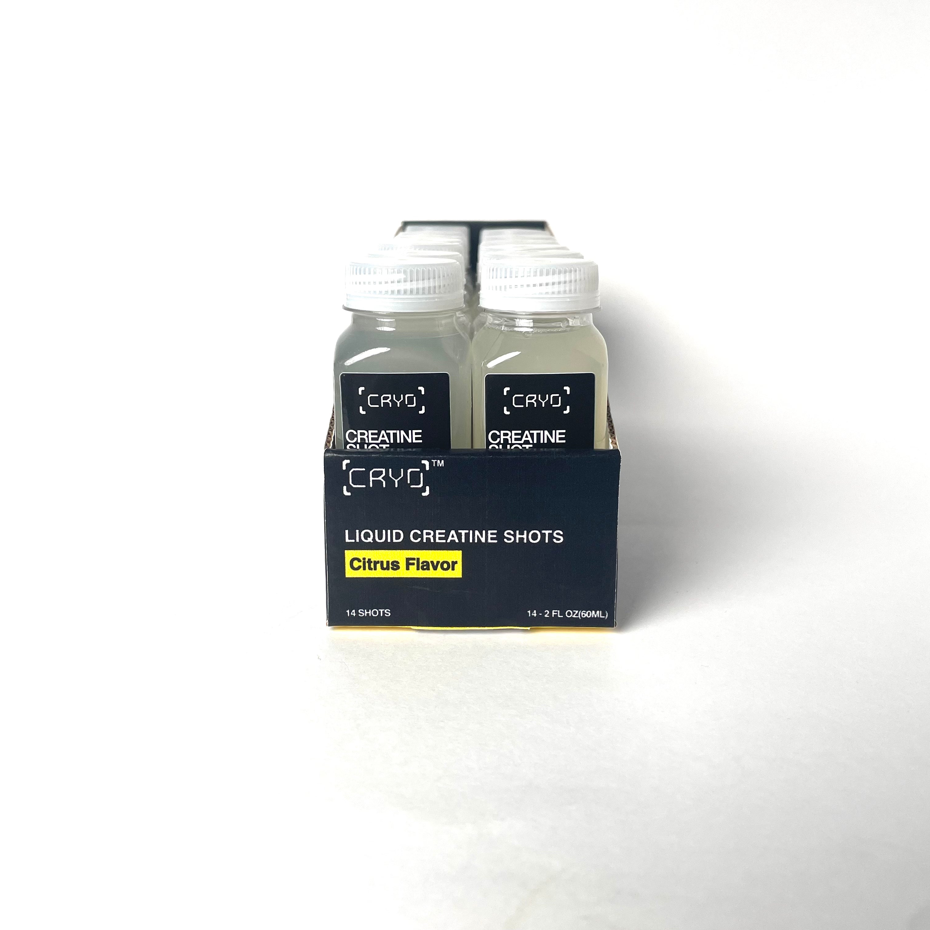 Cryo Liquid Creatine Shots - Citrus Flavor