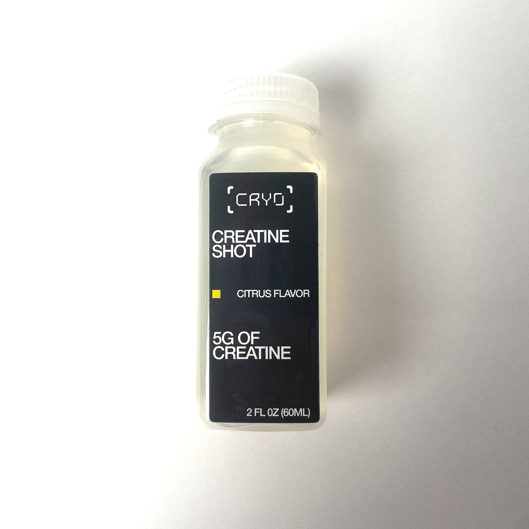 Cryo Liquid Creatine Shots - Citrus Flavor