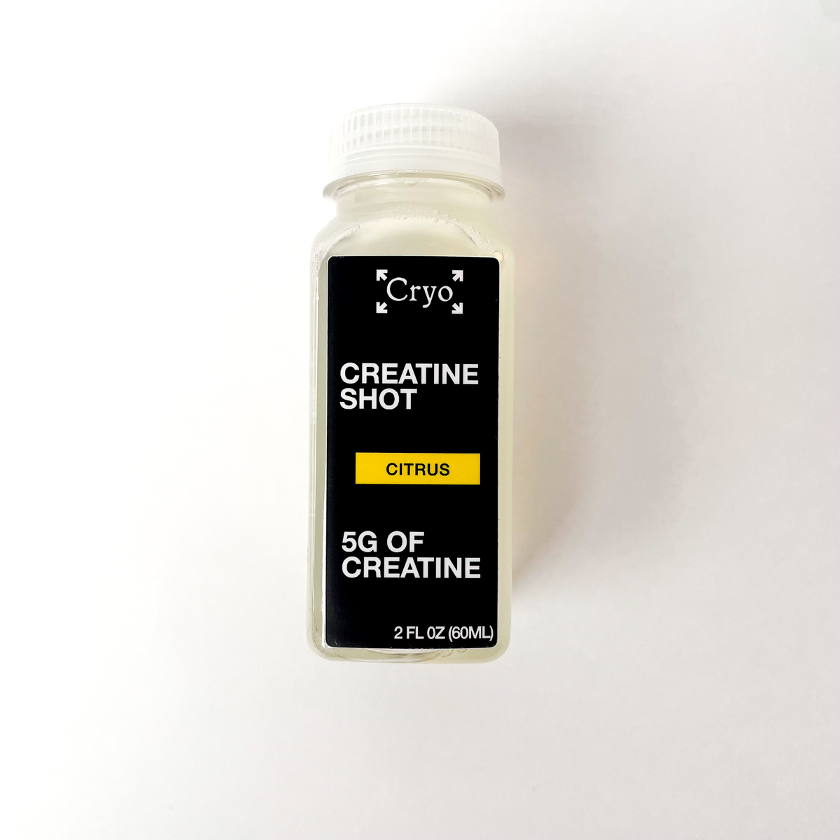 Cryo Liquid Creatine Shots - Citrus Flavor
