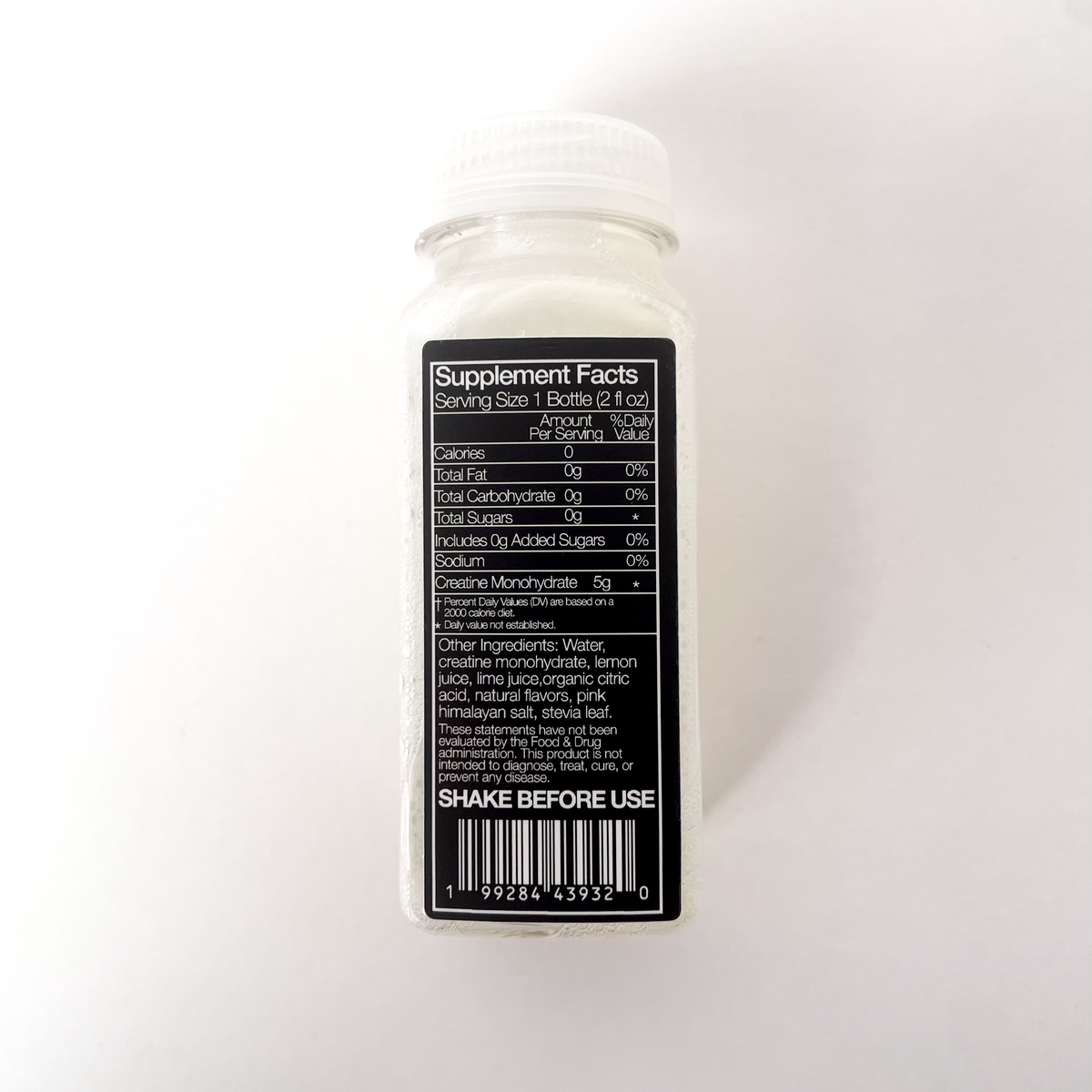 Cryo Liquid Creatine Shots - Citrus Flavor