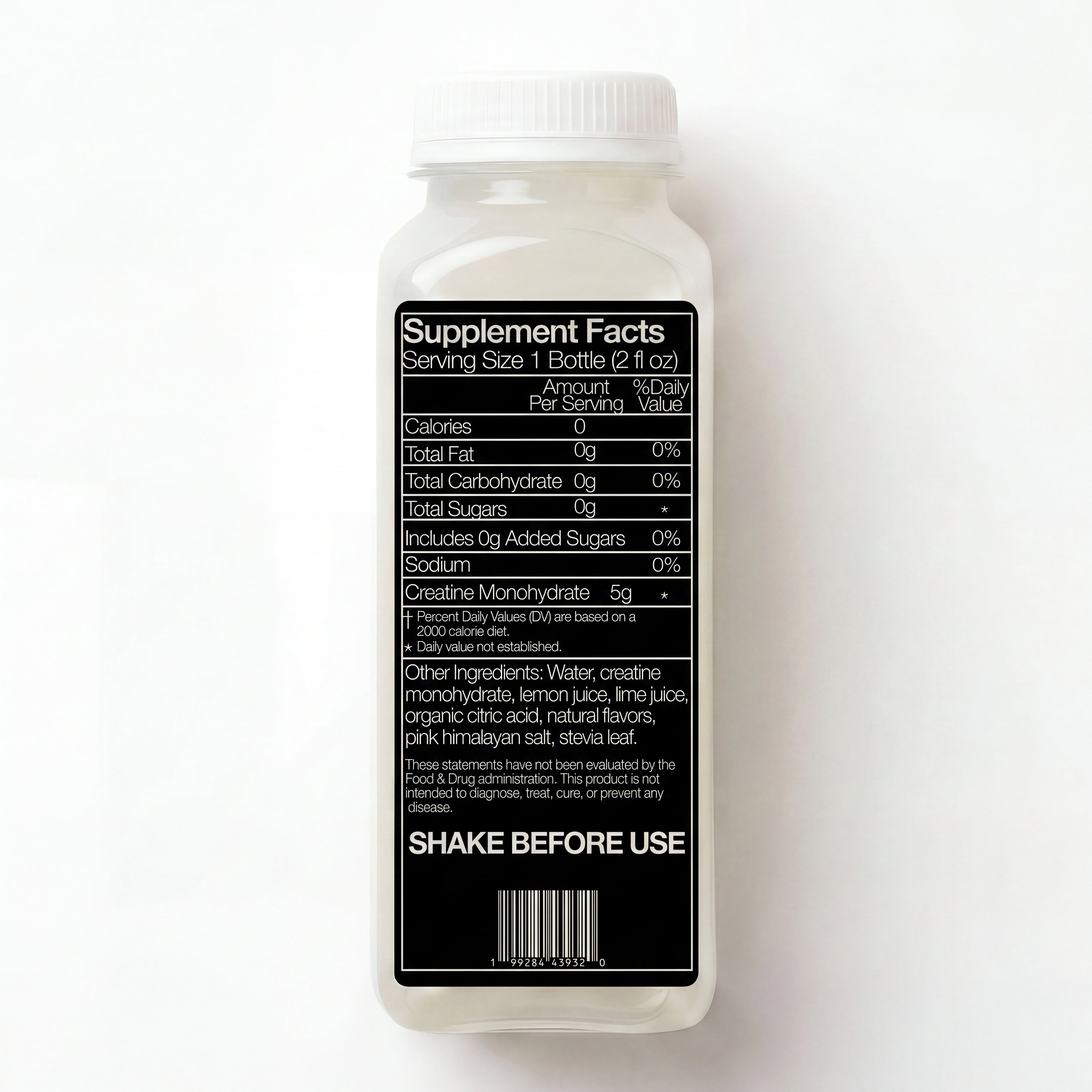 Citrus Creatine Shot