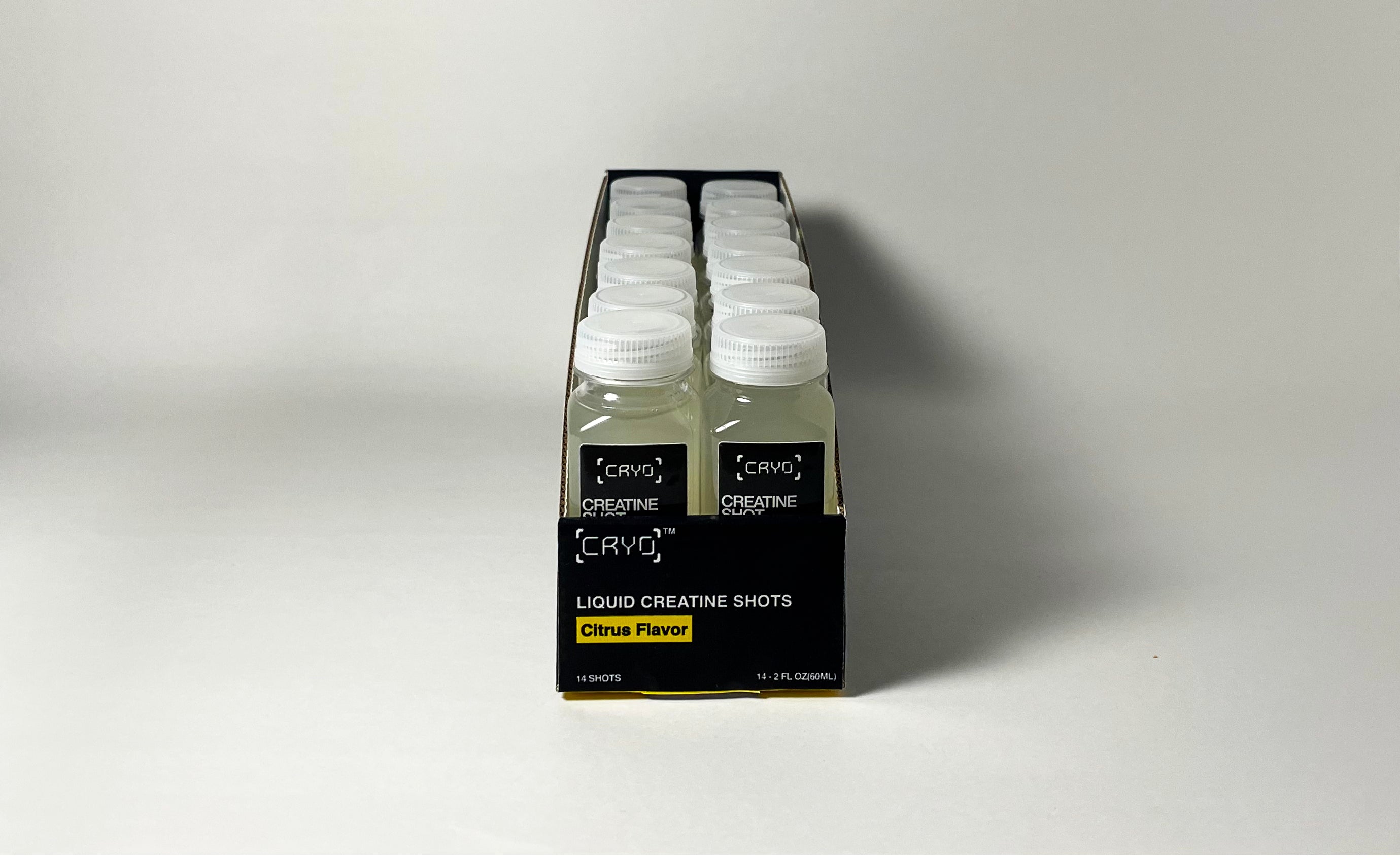 CRYO creatine shot bottle