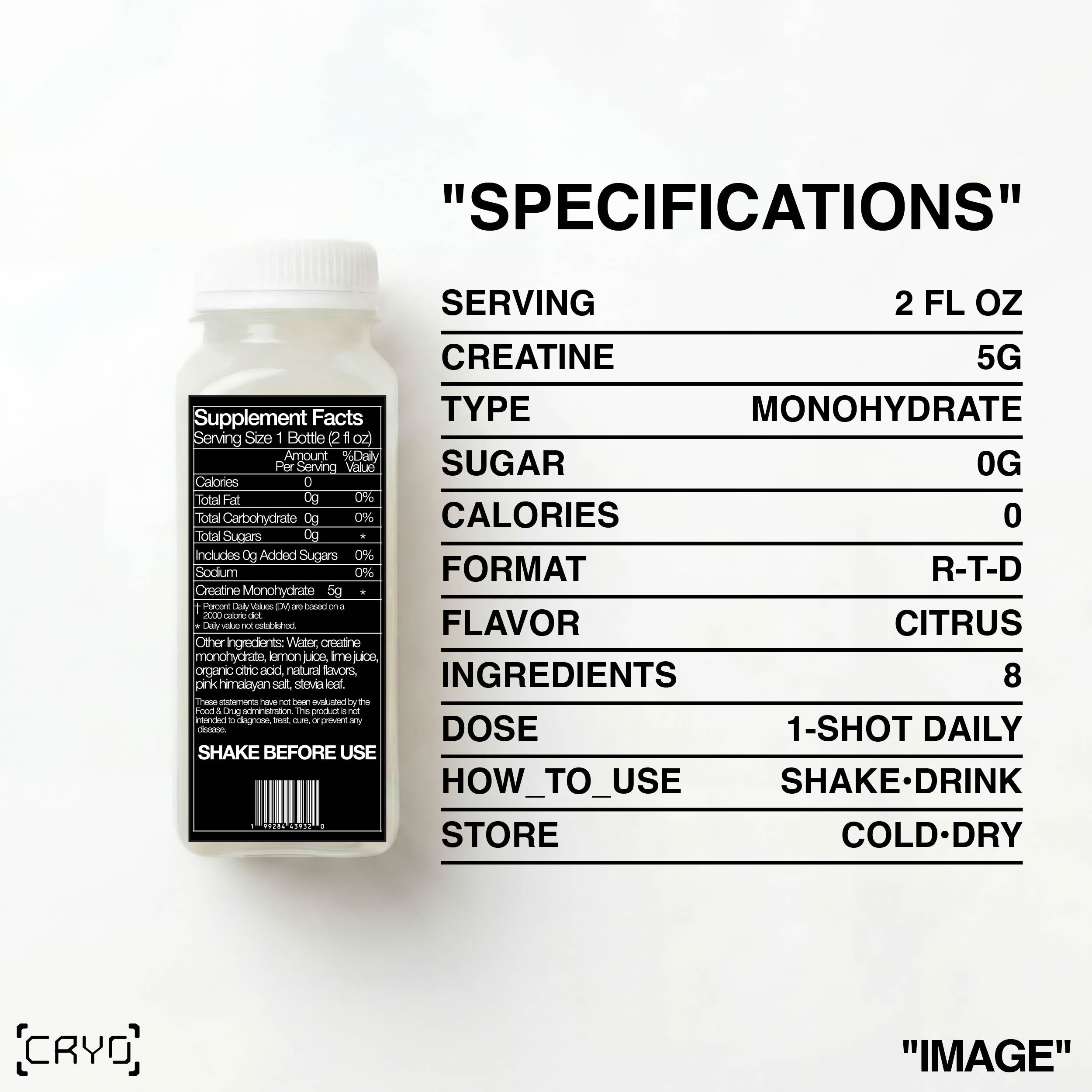 CRYO creatine